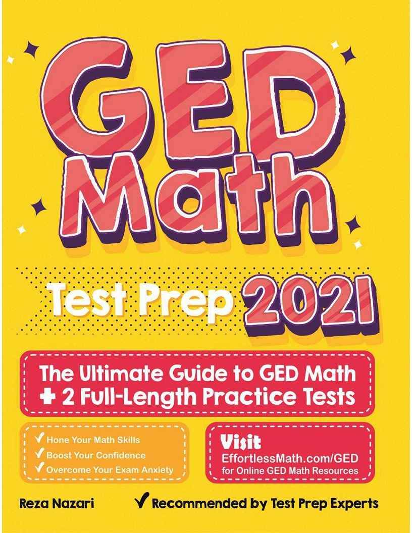 GED Math Test Prep The Ultimate to GED Math + 2 FullLength Practice