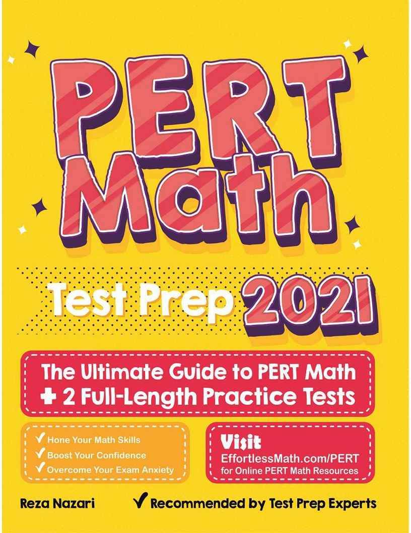 PERT Math Test Prep The Ultimate Guide to PERT Math + 2 FullLength