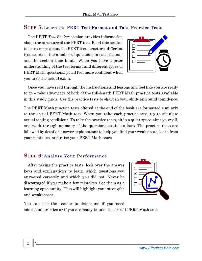Pert math test prep the ultimate guide to pert math 2 full length practice tests effortless