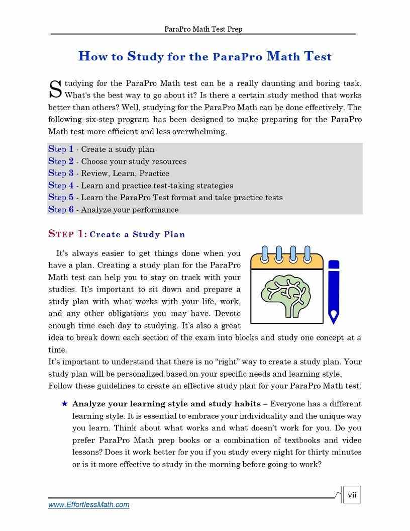 ParaPro Math Test Prep: The Ultimate Guide to ParaPro Math + 2 Full ...