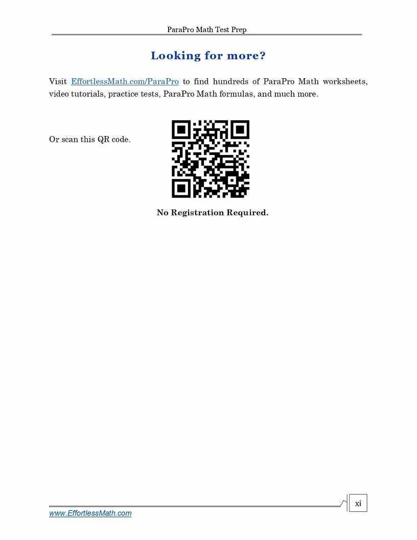 ParaPro Math Test Prep: The Ultimate Guide to ParaPro Math + 2 Full ...