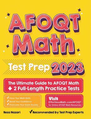AFOQT Math Test Prep: The Ultimate Guide to AFOQT Math + 2 Full-Length Practice Tests
