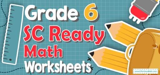 6th Grade SC Ready Math Worksheets: FREE & Printable