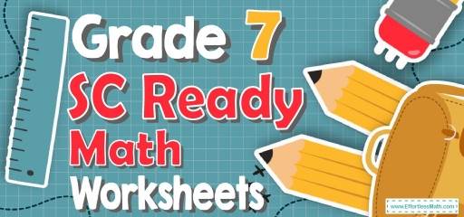 7th Grade SC Ready Math Worksheets: FREE & Printable