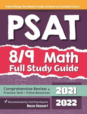 PSAT 8/9 Math Full Study Guide: Comprehensive Review + Practice Tests + Online Resources