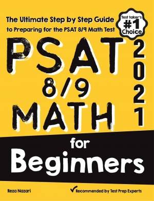 PSAT 8/9 Math for Beginners cover