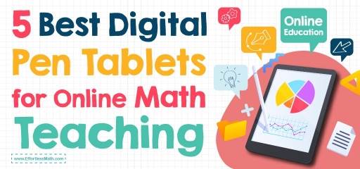 5 Best Digital Pen Tablets for Online Math Teaching in 2024
