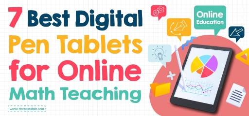 7 Best Digital Pen Tablets for Online Math Teaching in 2024