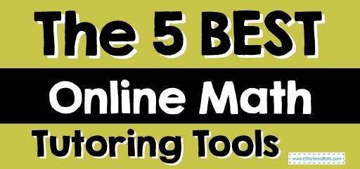 The 5 BEST Online Math Tutoring Tools