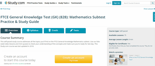 ftce general knowledge test free practice