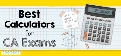 Best Calculators for CA Exams