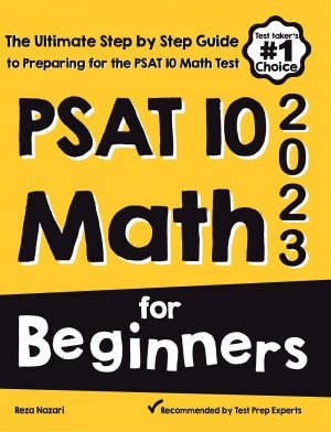 PSAT 10 Math for Beginners cover