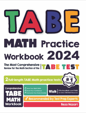 TABE Math Practice Workbook 2024: The Most Comprehensive Review for the Math Section of the TABE Test