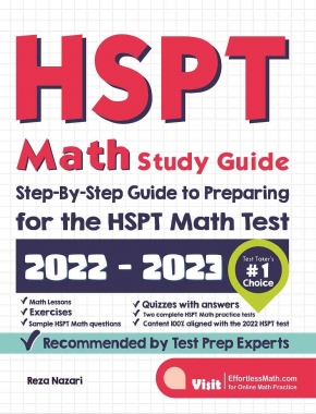 HSPT Math Study Guide: Step-By-Step Guide to Preparing for the HSPT Math Test