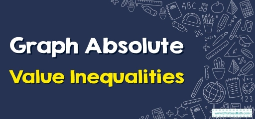 How to Graph Absolute Value Inequalities?