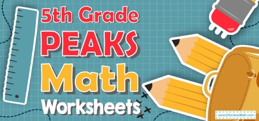 5th Grade PEAKS Math Worksheets: FREE & Printable