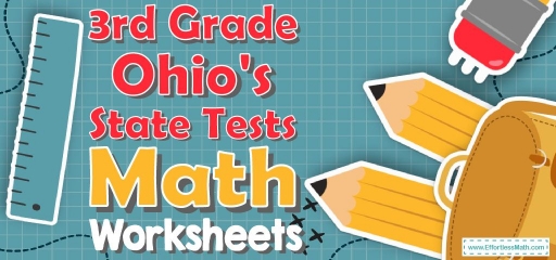 3rd Grade Ohio’s State Tests Math Worksheets: FREE & Printable