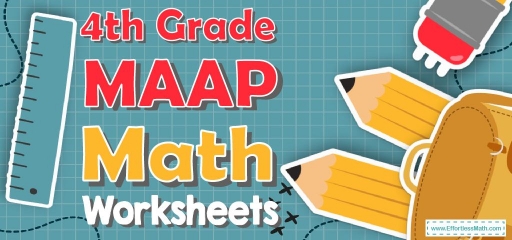4th Grade MAAP Math Worksheets: FREE & Printable