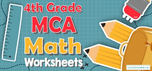 4th Grade MCA Math Worksheets: FREE & Printable