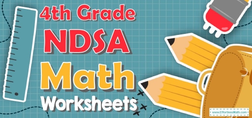 4th Grade NDSA Math Worksheets: FREE & Printable