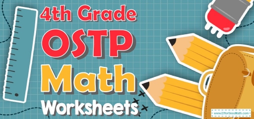 4th Grade OSTP Math Worksheets: FREE & Printable