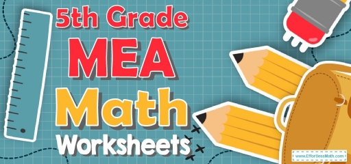 5th Grade MEA Math Worksheets: FREE & Printable