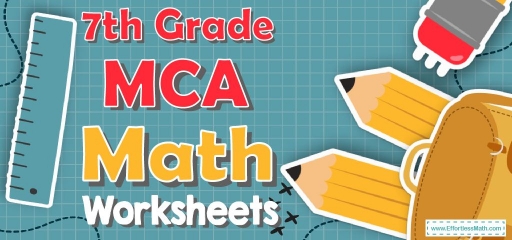 7th Grade MCA Math Worksheets: FREE & Printable
