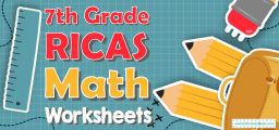 7th Grade RICAS Math Worksheets: FREE & Printable
