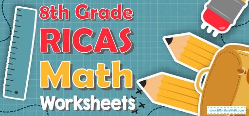 8th Grade RICAS Math Worksheets: FREE & Printable