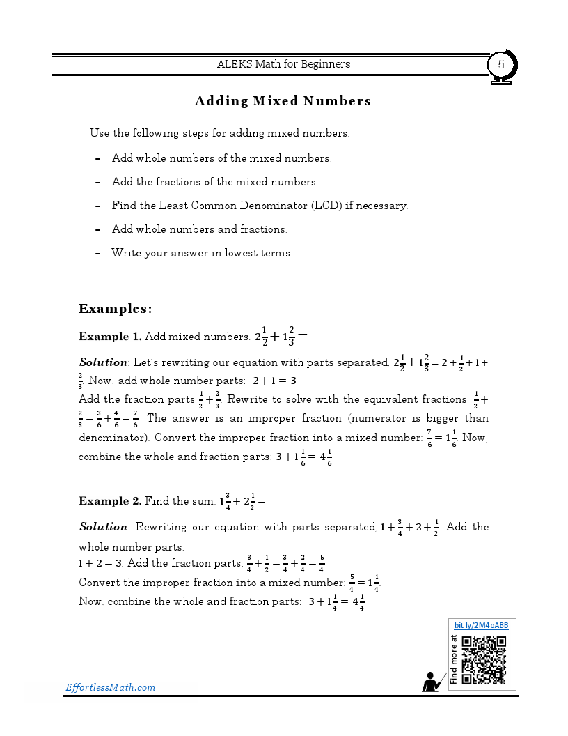 ALEKS Math for Beginners 2024 The Ultimate Step by Step Guide to