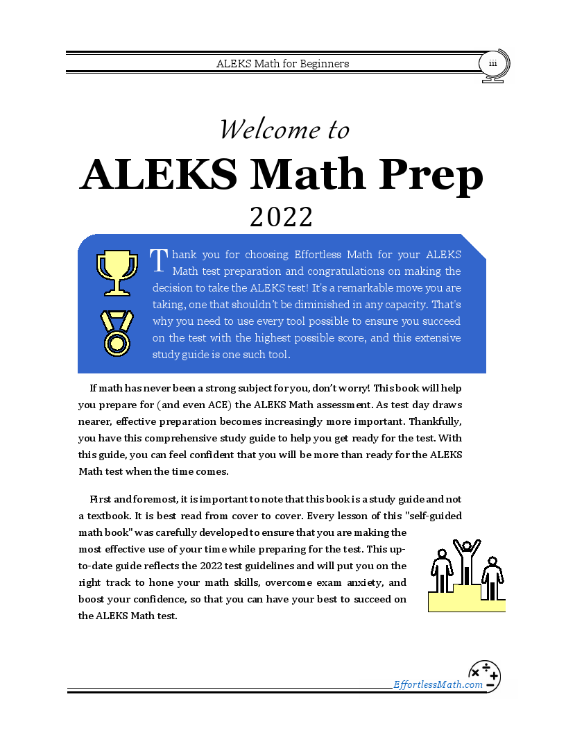 Aleks math for beginners 2023 the ultimate step by step guide to preparing for the aleks math