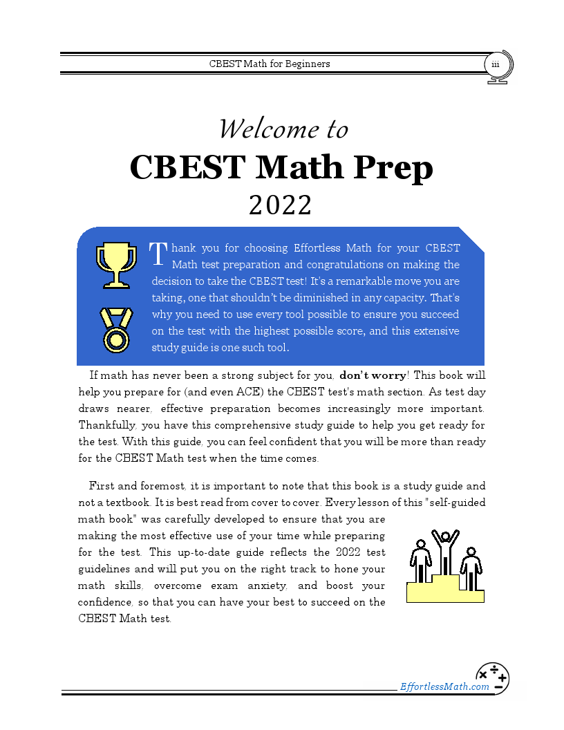 CBEST Math for Beginners 2024 The Ultimate Step by Step Guide to