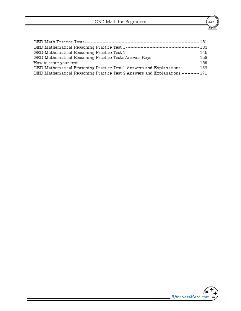 GED Math for Beginners 2024 The Ultimate Step by Step Guide to