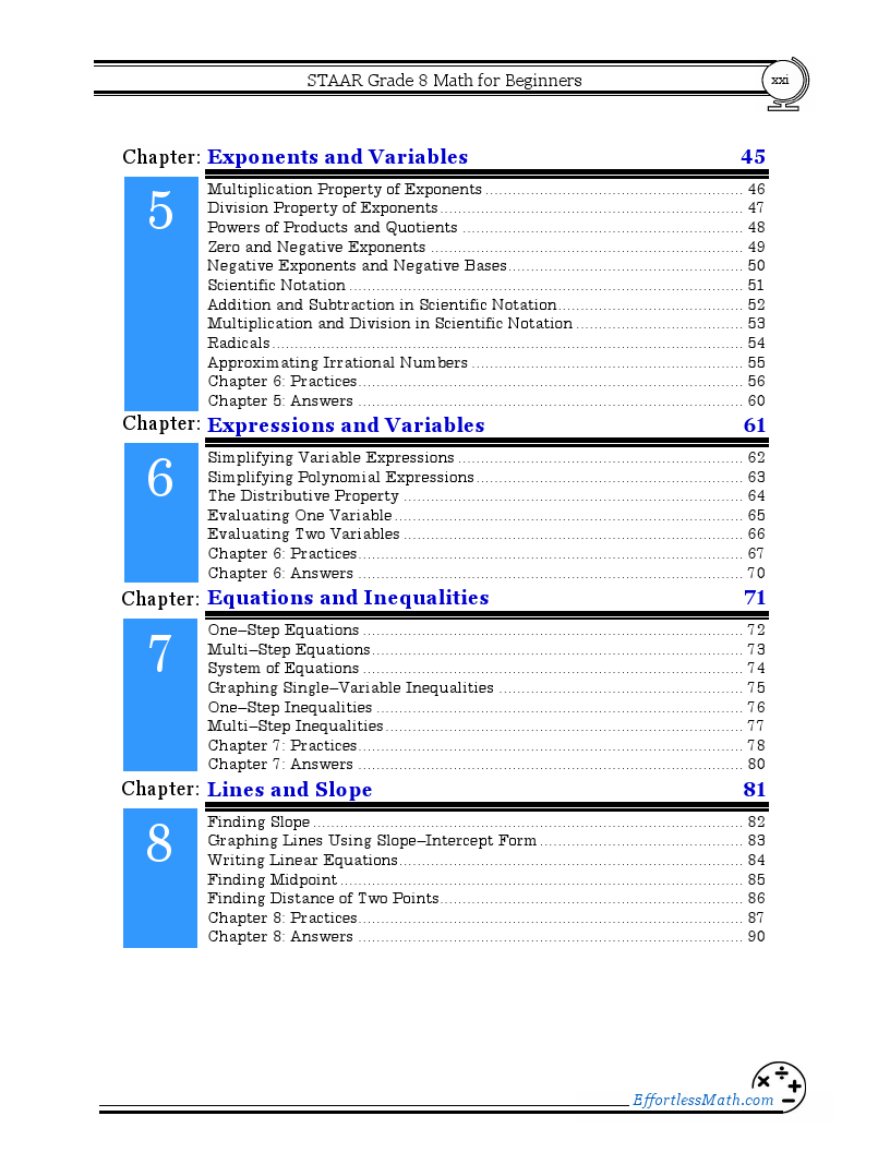 STAAR Grade 8 Math for Beginners 2023: The Ultimate Step by Step Guide ...