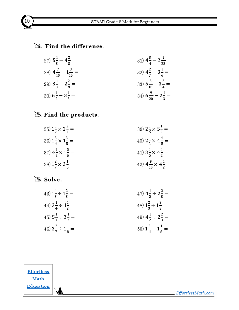 STAAR Grade 8 Math for Beginners 2023 The Ultimate Step by Step Guide
