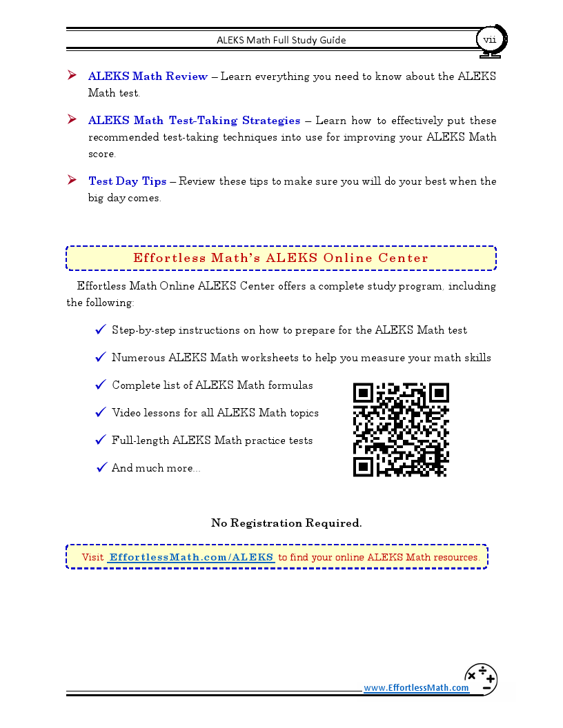 Aleks math full study guide comprehensive review practice tests