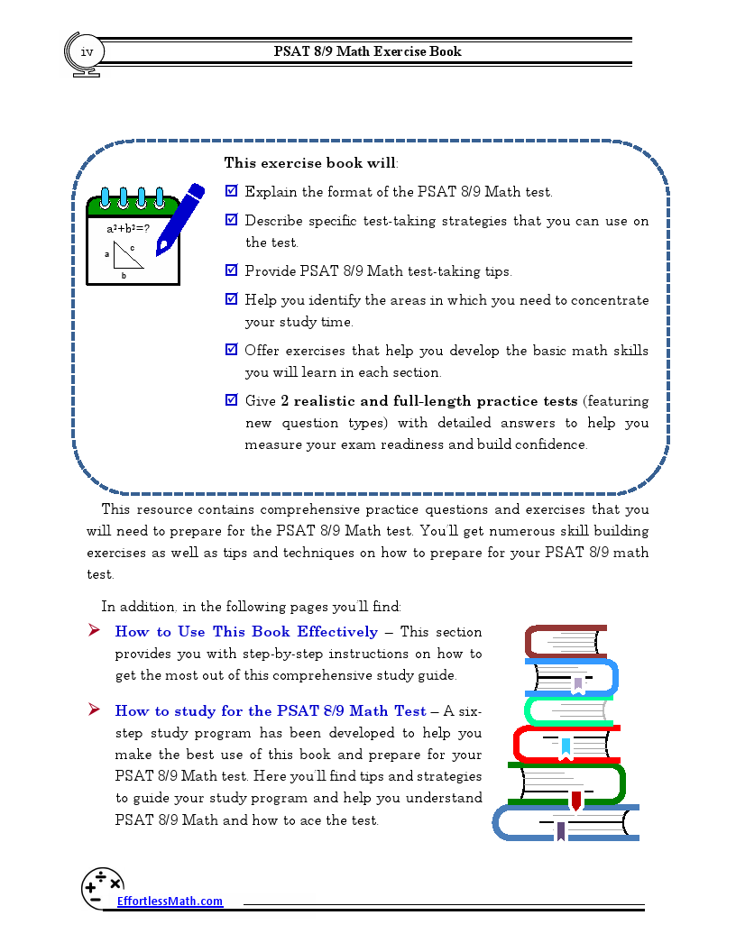 psat math practice test online