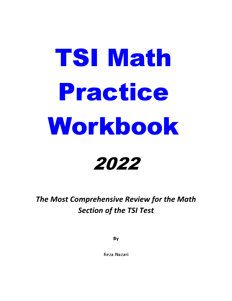 TSIA2 Math Practice Workbook 2024 The Most Comprehensive Review for