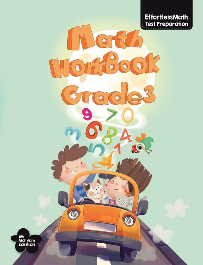 Math Workbook Grade 3: Step-by-Step Math Guide for 3rd Grade cover