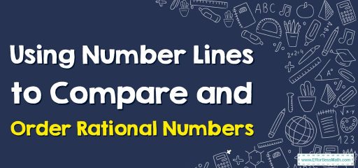 Using Number Lines to Compare and Order Rational Numbers