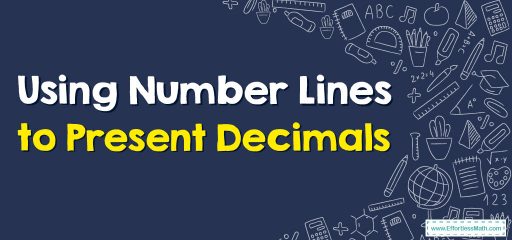 Using Number Lines to Represent Decimals