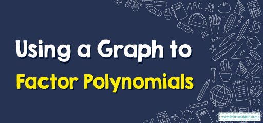 How to Use a Graph to Factor Polynomials