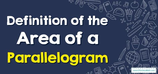 Area of a Parallelogram