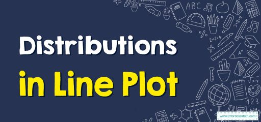 Distributions in Line Plot