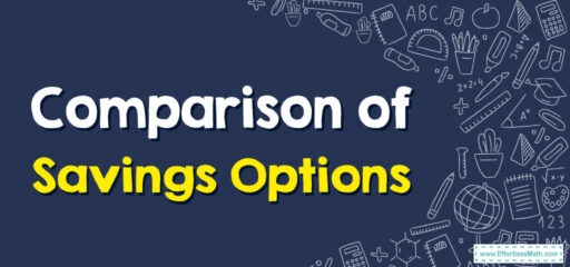 How to Compare Savings Options