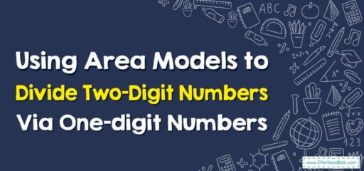 How to Use Area Models to Divide Two-Digit Numbers By One-digit Numbers