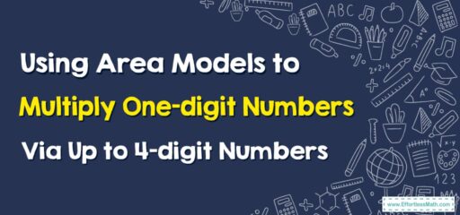 How to Use Area Models to Multiply One-Digit Numbers By Up to 4-digit Numbers