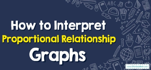 How to Interpret Proportional Relationship Graphs