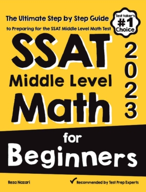 SSAT Middle-Level Math for Beginners cover