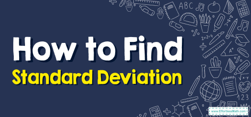 How to Find Standard Deviation